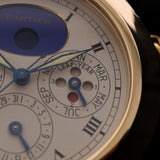 Cartier Pasha Perpetual Calendar, Gelbgold, 38mm, Ref. 30003, 1993, B+P