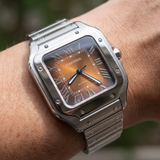 Cartier Santos de Cartier Large WSSA0065 – Edelstahl, grünes Zifferblatt, Automatik