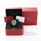 Cartier Santos de Cartier Large WSSA0065 – Edelstahl, grünes Zifferblatt, Automatik