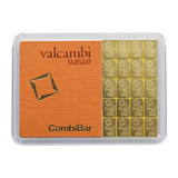 Combi bars - 20 g gold .9999 (20 x 1 g) Valcambi
