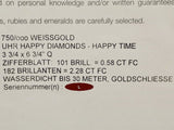 Chopard Happy Diamonds Happy Time 37mm, 283 diamonds (2.86 ct.), Ref. 207229
