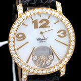 Chopard Happy Diamonds Time Yellow Gold Mother of Pearl Dial 207450-0005