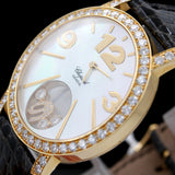 Chopard Happy Diamonds Time Yellow Gold Mother of Pearl Dial 207450-0005