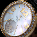 Chopard Happy Diamonds Time Yellow Gold Mother of Pearl Dial 207450-0005
