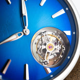Pioneer Tourbillon Arctic Blue Dial - 3804-1208