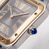 Santos Dumont Gold/Stahl 43.5x31.4mm - W2SA0028