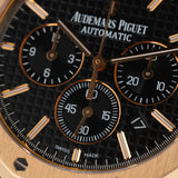 Royal Oak Chronograph Black Dial - 26320OR.OO.1220OR.01