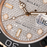 Yacht-Master 40 Everose Pave Dial Oysterflex 2019 - 116655