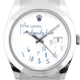 Datejust 41mm Who Cares Dial 2022 - 126300