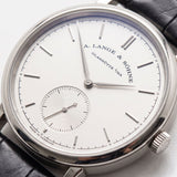 Saxonia Silver Dial 2016 - 380.026