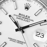 Datejust 41mm White Dial Unworn 2026 Oyster - 126334