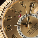 Sky-Dweller Golden Dial 2018 - 326138