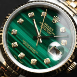 Datejust 36mm Malachite Diamond Dial 1889- 16233