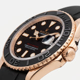 Yacht-Master 40 Everose Black Dial Oysterflex 2015 - 116655