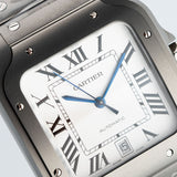 Santos Silver Dial Titan Unworn 2026 - WSSA0089