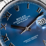Datejust 41mm Azzurro Dial 2023 Jubilee - 126334