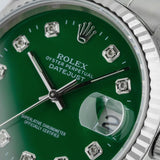 Datejust 36mm Green Diamond Dial 2001 - 16234