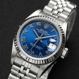 Lady Datejust 26mm Blue Roman Dial 2003 - 79174