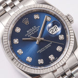 Datejust 36mm Blue Diamond Dial 1988 - 16234