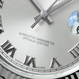 Datejust 36mm Silver Roman Dial Jubilee - 116234