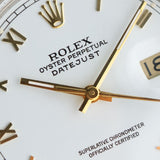 Datejust 36mm White Roman Dial 1987 - 16013