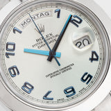 Day-Date Platin 41mm Ice Blue Dial 2009- 218206