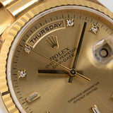 Day-Date 36mm Factory Baguette Diamond Dial 1979 - 18038