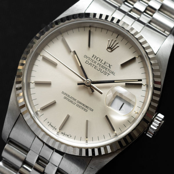 Datejust 36mm Silver Dial 1996 - 16234