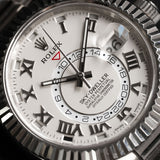 Sky-Dweller 42mm White Gold White Dial LC100 Full Set 2014 - 326939