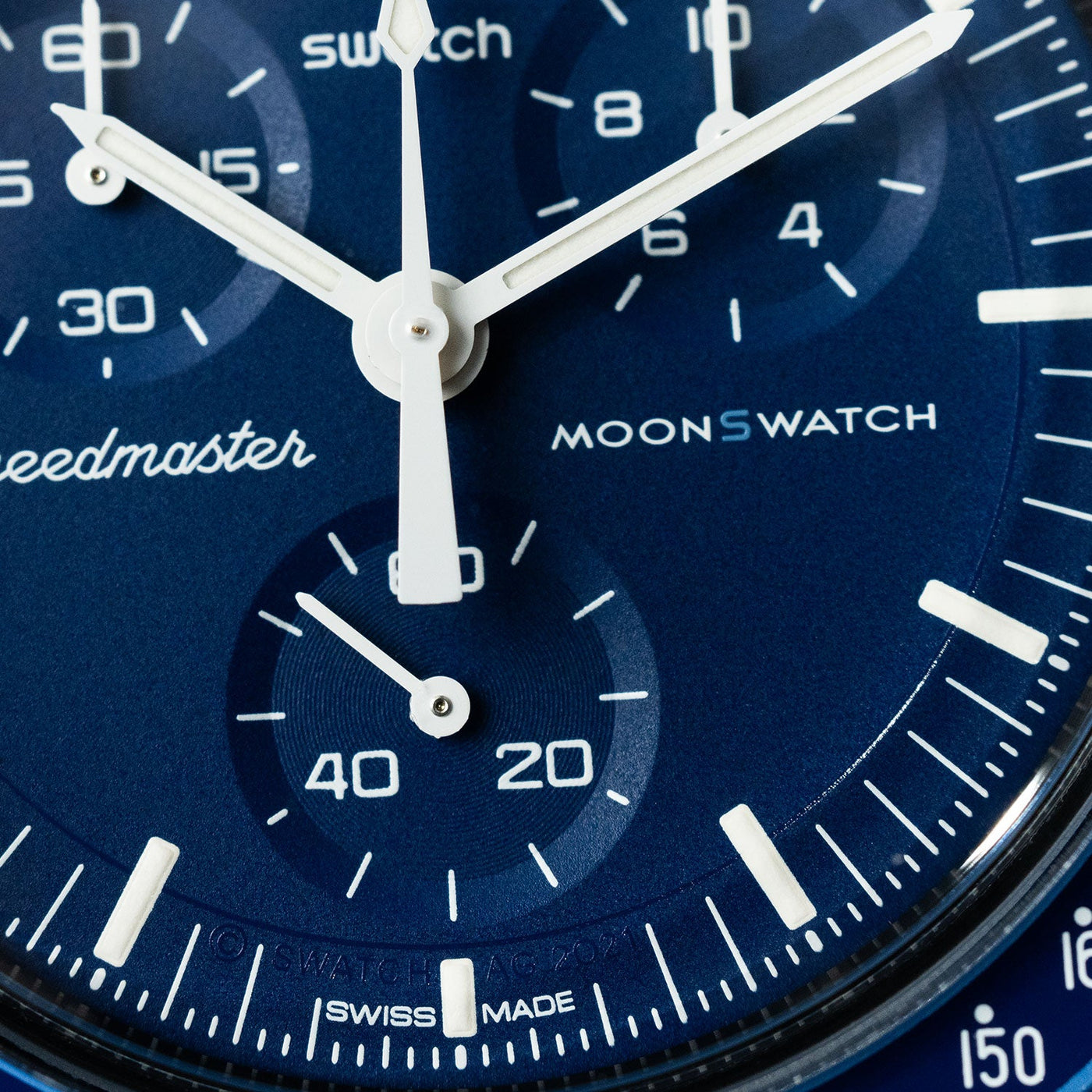Swatch X Omega Moonswatch Neptune – US Marc Gebauer Swatch X Omega Moonswatch Neptune – US Marc Gebauer