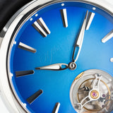 Pioneer Tourbillon Arctic Blue Dial - 3804-1208