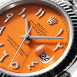 Datejust 41mm Orange Arabic Dial 2021 Jubilee - 126344