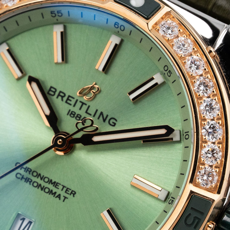 Super Chronomat 38mm Green Dial 2025 - U17356531L1P1