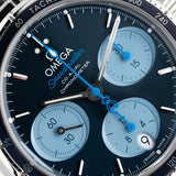 Speedmaster 38 Chronograph Co-Axial Blue Dial 2022 - 324.30.38.50.03.002