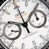 Speedmaster Racing 44mm Chronograph Co-Axial White Dial LC100 2025 - 329.30.44.51.04.001
