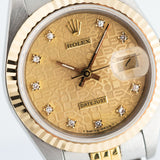 Lady Datejust 26mm Golden Computer Diamond Dial 1981 - 69173
