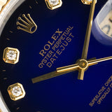 Datejust 36mm Rare Purple Factory Vignette Dial Oyster - 16233