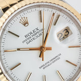 Datejust 36mm White Dial 1992 - 16233