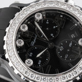 Happy Sport Chronograph Diamond Bezel Black Dial Limited Edition - 288499-3009