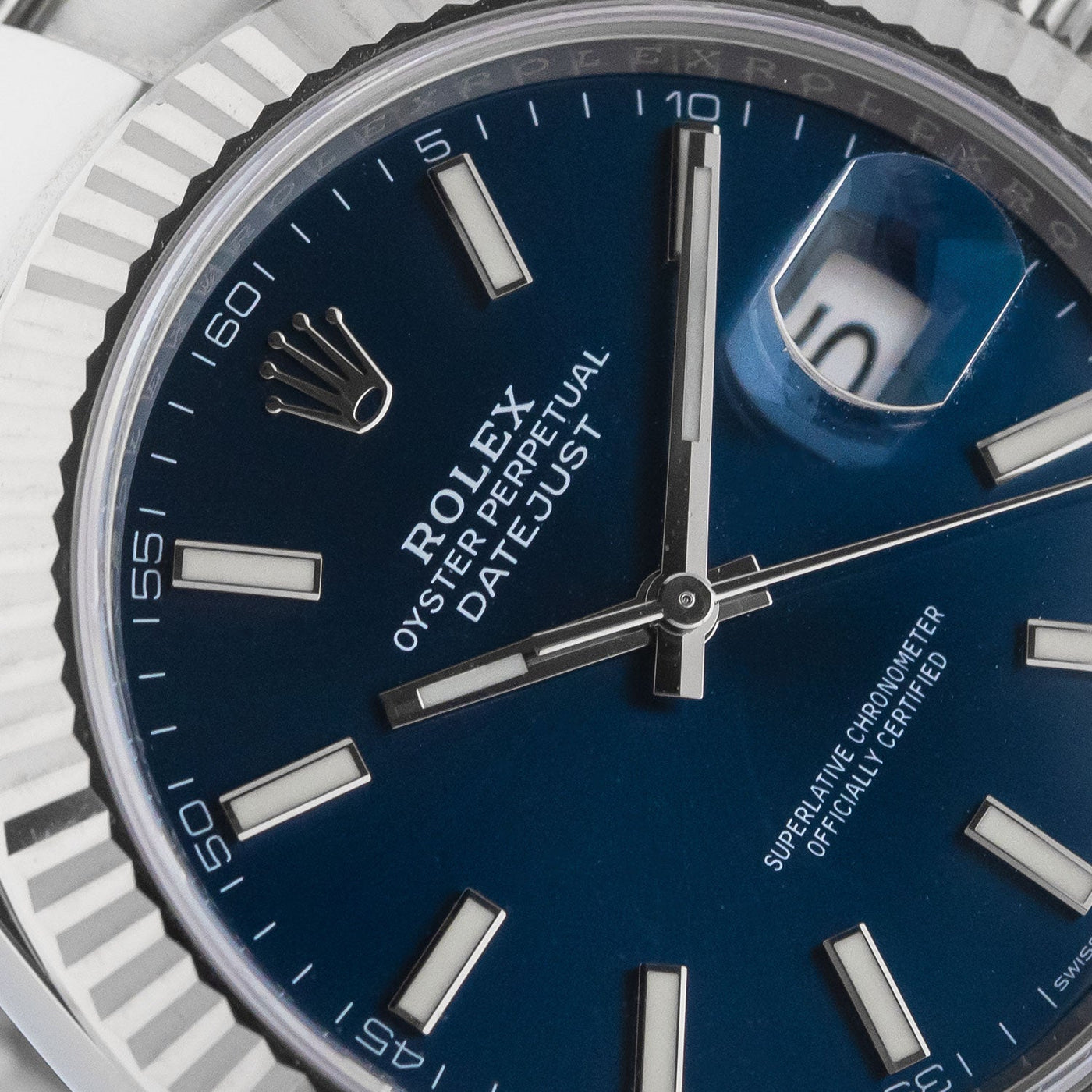 Datejust 41mm Blue Dial Full Set 2021 Oyster - 126334 – US Marc