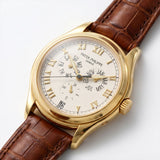 Annual Calendar Yellowgold Automatic White Dial - 5035G