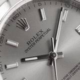 Oyster Perpetual 36 Silver Dial Full Set LC 100 2015 - 116000