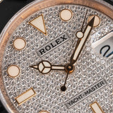 Yacht-Master 40 Everose Pave Dial Oysterflex 2019 - 116655