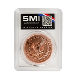 1 Ounce .999 Copper Coin L9 A250 Morgan BU