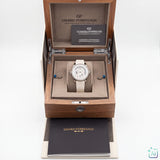 WW.TC World Timer Perlmutt-Diamant Stahl 41mm - 49860D11A761-BK7A