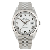 Datejust 41mm White Roman Dial Unworn 2026 Jubilee - 126334