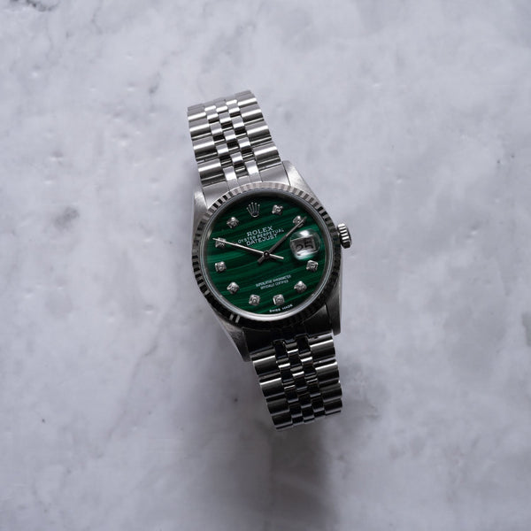 Datejust 36mm Malachite Diamond Dial 1994 - 16234