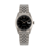 Datejust 36mm Black Dial 1990 - 16233