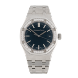 Royal Oak 37mm Blue Dial Diamond Bezel Unworn LC100 2026 - 15551ST.ZZ.1356ST.05