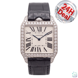 Santos Dumont White Gold 29x30mm - WH100251